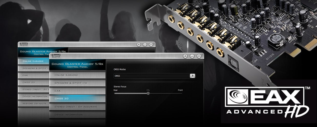 Creative Sound Blaster Audigy RX (PCI-E) - Karty dźwiękowe - Sklep ...